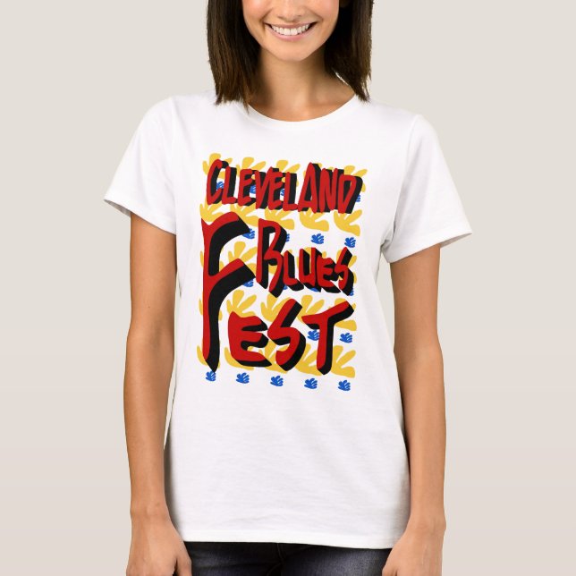 Cleveland Blues Fest 1 T-Shirt (Vorderseite)