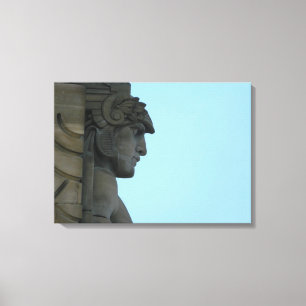 Cleveland Bridge Art Foto Stretched Canvas Print Leinwanddruck