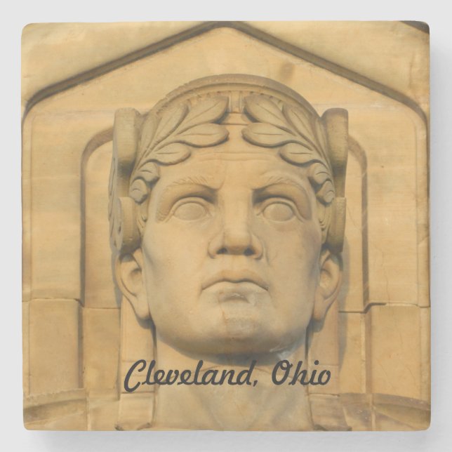 Cleveland Bridge (Roman) Gesicht Steinuntersetzer (Vorderseite)