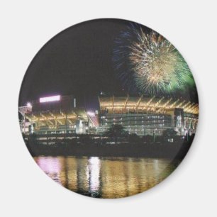 Cleveland Browns Fußballstadion Feuerworte Magnet