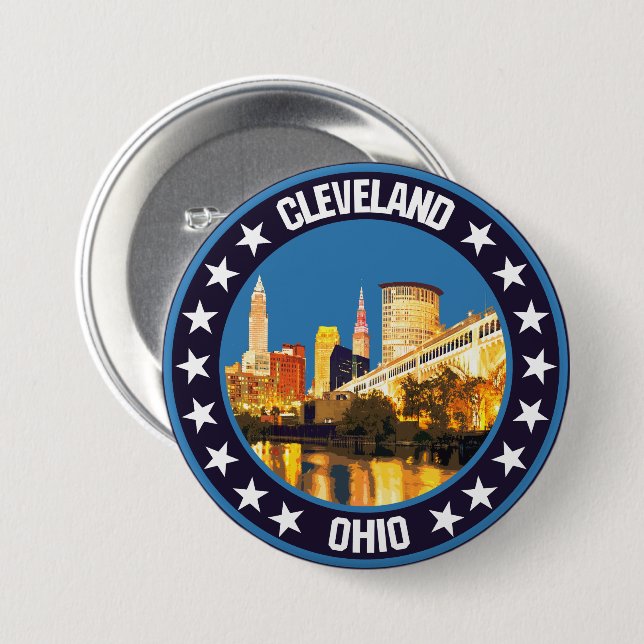 Cleveland Button (Vorne & Hinten)