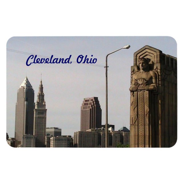 Cleveland Classic Premium Flexi Magnet (Horizontal)