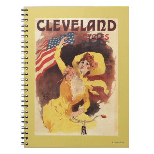 Cleveland Fahrräder American Girl in Gelb Notizblock