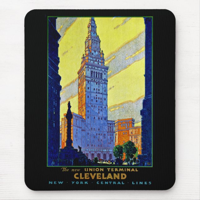 Cleveland ~ Gewerkschafts-Anschluss Mousepad (Vorne)