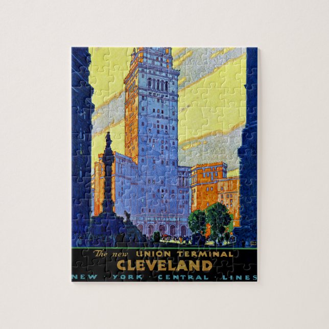 Cleveland-Gewerkschafts-Anschluss Puzzle (Vertikal)