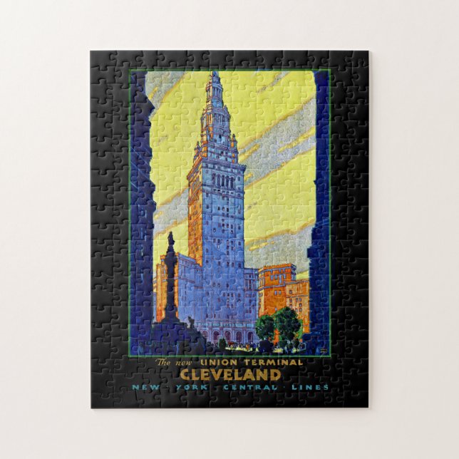 Cleveland ~ Gewerkschafts-Anschluss Puzzle (Vertikal)