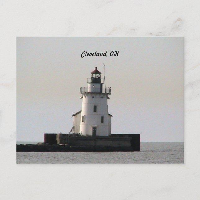 Cleveland Harbor Postcard Postkarte (Vorderseite)