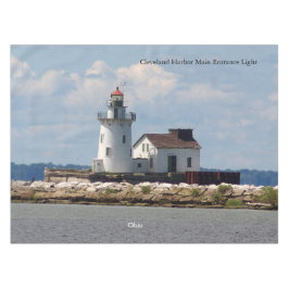 Cleveland Harbour Haupteingang Leichte Tischdecke