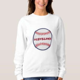 Cleveland Heimat Indischer Stamm für Baseball Fans Sweatshirt