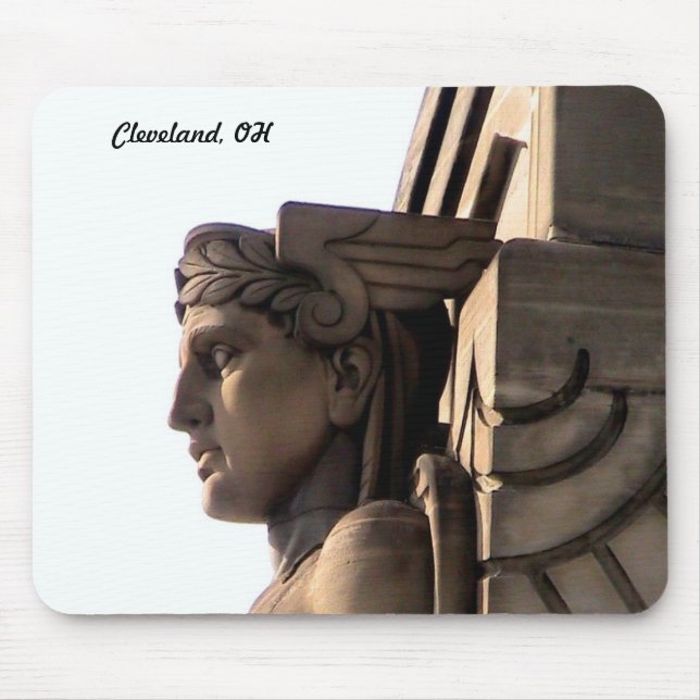 Cleveland-Kunst-Deko (Brücken-Schutz) Mousepad (Vorne)