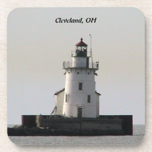 Cleveland Lighthouse Getränkeuntersetzer