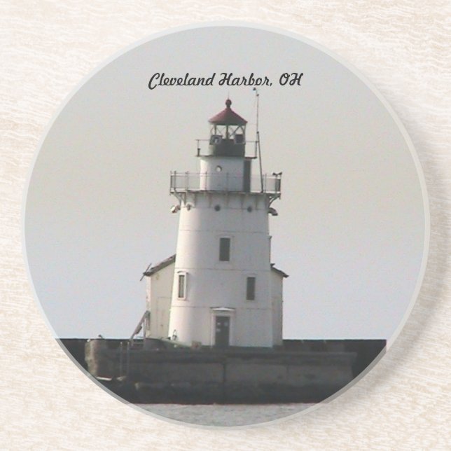 Cleveland Lighthouse Untersetzer (Vorne)