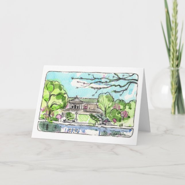 Cleveland Museum of Art Faltded Grußkarte Karte (Vorderseite)