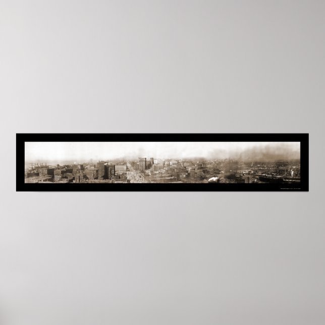 Cleveland, OH Foto 1909 Poster (Vorne)