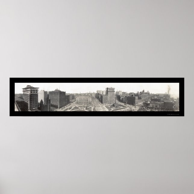 Cleveland, OH Foto 1913 Poster (Vorne)