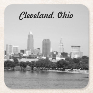 Cleveland, OH Lake Skyline Untersetzer