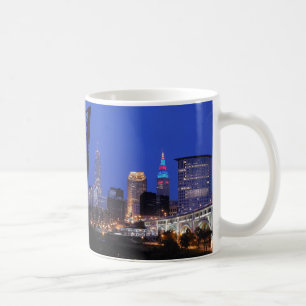 Cleveland OH Riverview Night Tasse