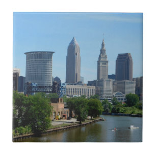 Cleveland, OH Rolling auf der Keramik Tile Fliese