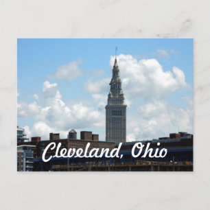 Cleveland OH Tower Postcard Postkarte