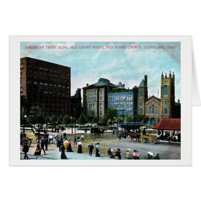Cleveland, Ohio, 1907 sehen an, Vintag (Vorderseite (Horizontal))