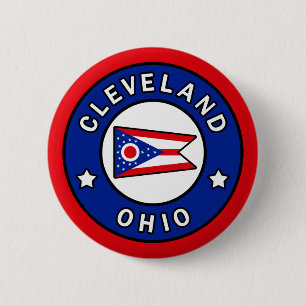Cleveland Ohio Button