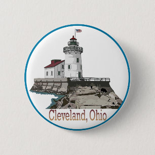 Cleveland Ohio Button