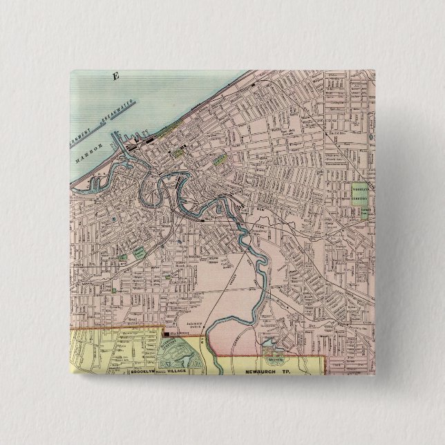 Cleveland, Ohio Button (Vorderseite)