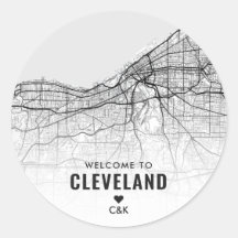 Cleveland, Ohio City Map | Begrüßung