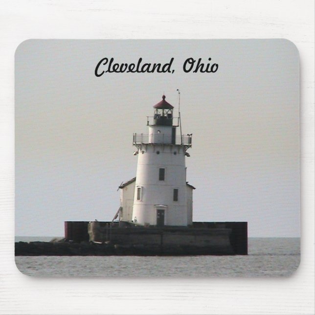 Cleveland Ohio Harbour Lighthouse Mousepad (Vorne)
