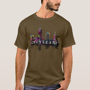Cleveland, Ohio in Graffiti T-Shirt