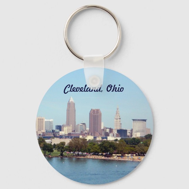 Cleveland Ohio (Lake View) Schlüsselanhänger (Vorderseite)