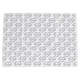 Cleveland Ohio Liebe Große Geschenktüte