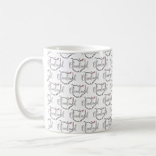 Cleveland Ohio Liebe Kaffeetasse