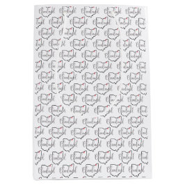 Cleveland Ohio Liebe Mittlere Geschenktüte