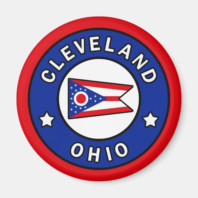 Cleveland Ohio Magnet (Vorne)