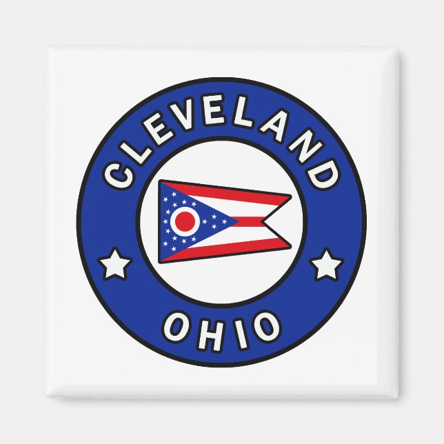 Cleveland Ohio Magnet (Vorne)
