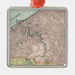 Cleveland, Ohio Ornament Aus Metall
