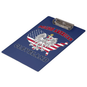 Cleveland Ohio Polish Klemmbrett