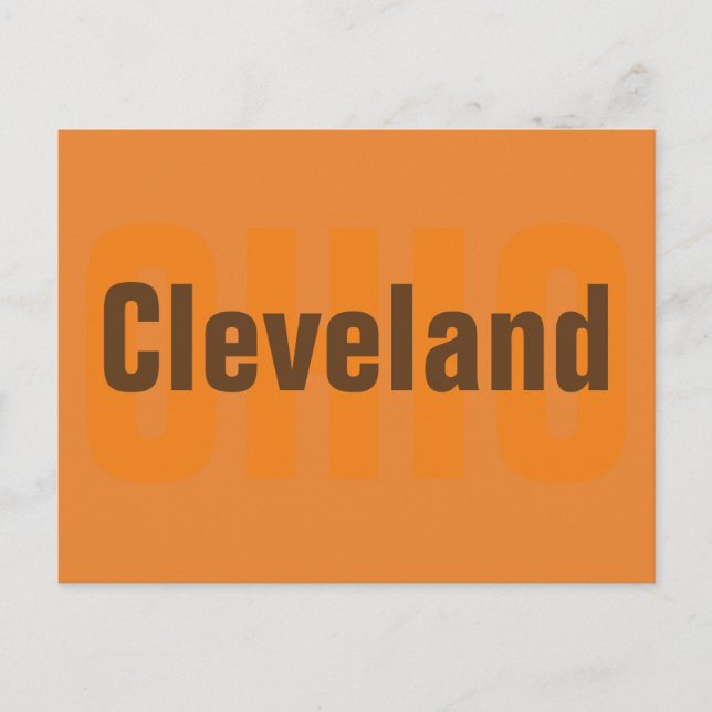 Cleveland, Ohio Postcard Postkarte (Vorderseite)