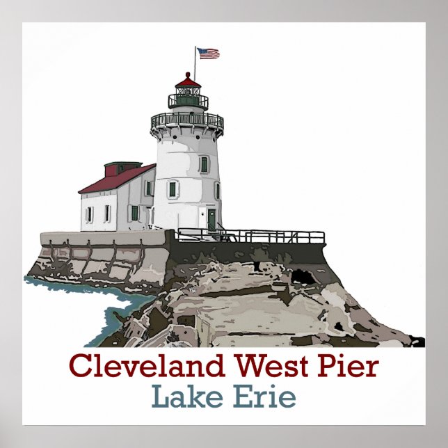 Cleveland Ohio Poster (Vorne)