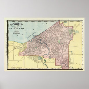 Cleveland, Ohio Poster