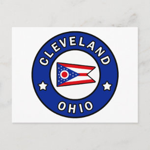 Cleveland Ohio Postkarte