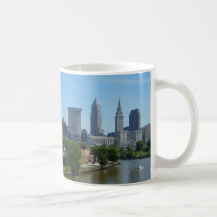 Cleveland Ohio River Skyline Tasse