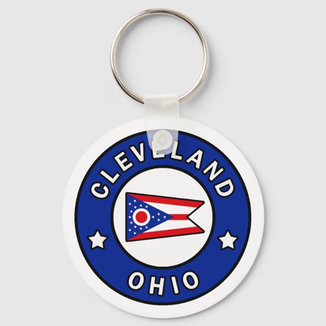 Cleveland Ohio Schlüsselanhänger (Vorderseite)