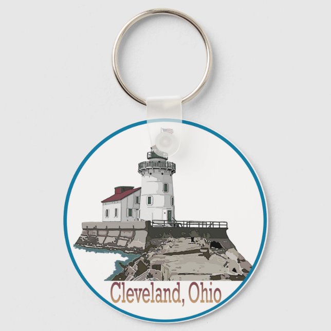 Cleveland Ohio Schlüsselanhänger (Vorderseite)