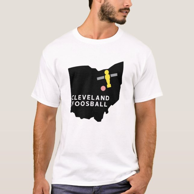 Cleveland Ohio Staat Foosball - OG T - Shirt (Vorderseite)