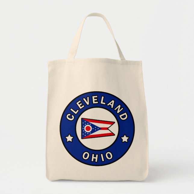 Cleveland Ohio Tragetasche (Vorne)