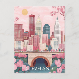 Cleveland Ohio Travel Postkarte