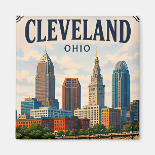 🌆 Cleveland Ohio Urlaubserinnerung Besuch in der Magnet