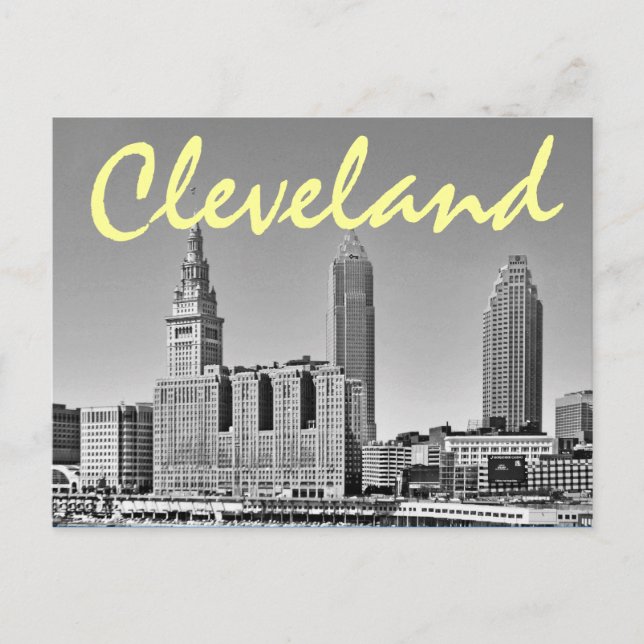 Cleveland, Ohio, USA Postkarte (Vorderseite)